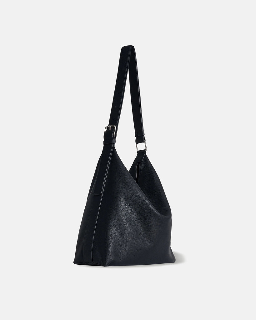 The Row Jean Shoulder Bag in black