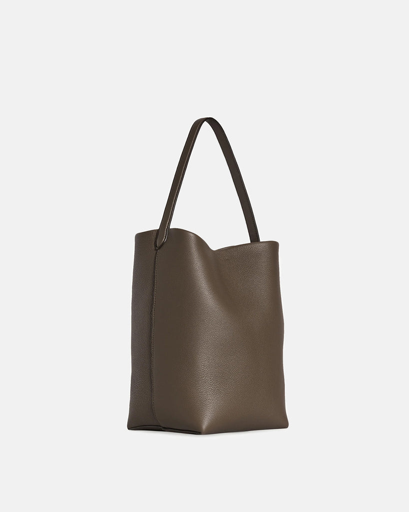 The Row Medium N/S Park Tote in rhino