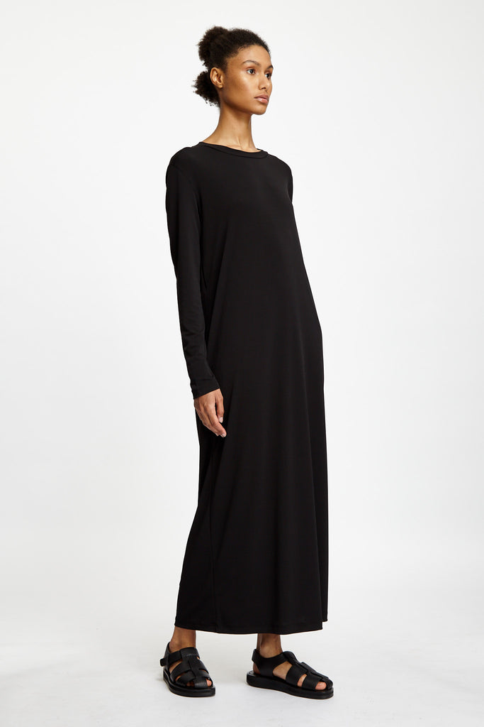 Long Sleeve Crewneck Dress