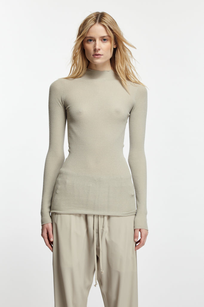 Rick Owens Ribbed Lupetto Top