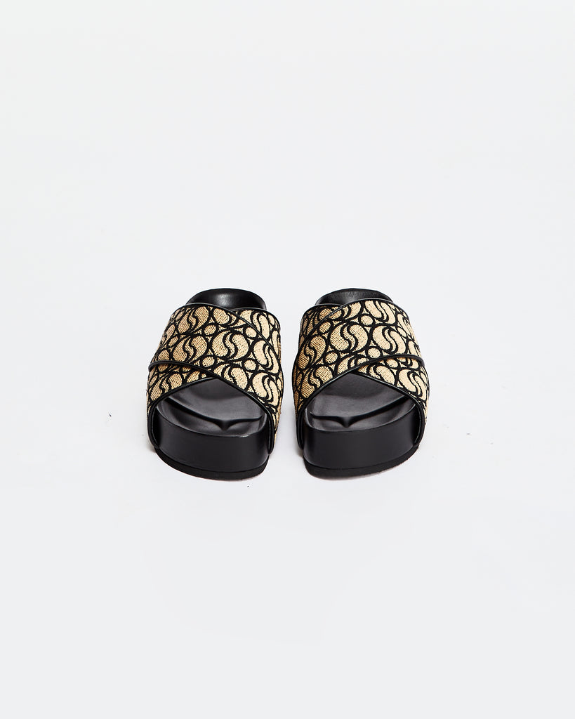 Stella McCartney Rafia Slide